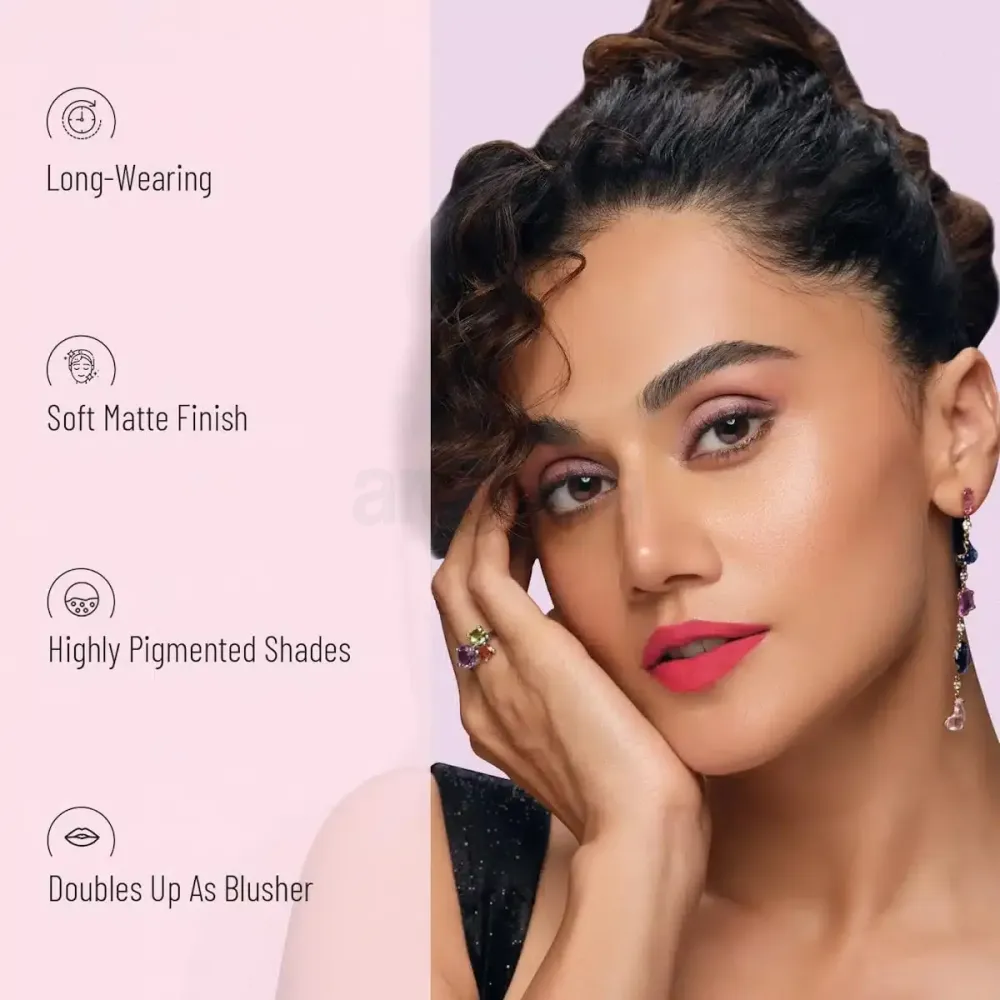 Swiss Beauty All About Lips 10 Color Matte Lip Palette - 01  