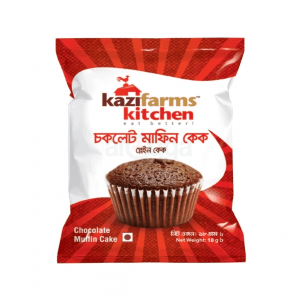 Kazifarms Chocolate Muffin Cake 18gm Pack  