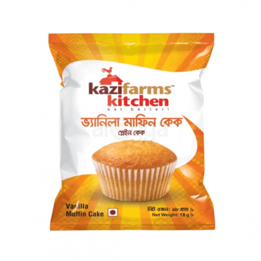 Kazifarms Vanilla Muffin Cake 18gm Pack  
