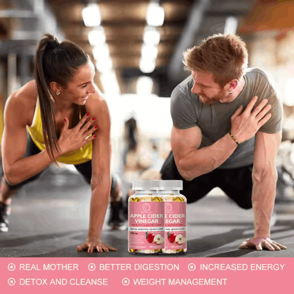 BBEEAAUU Apple Cider Vinegar 1800mg 120 Capsules  