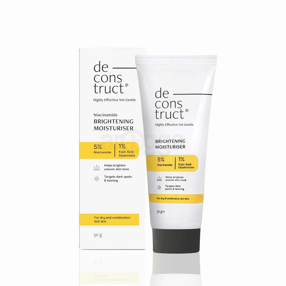 Deconstruct Niacinamide Brightening Moisturiser with 5% Niacinamide & 1% Kojic Acid Dipalmitate 50g  