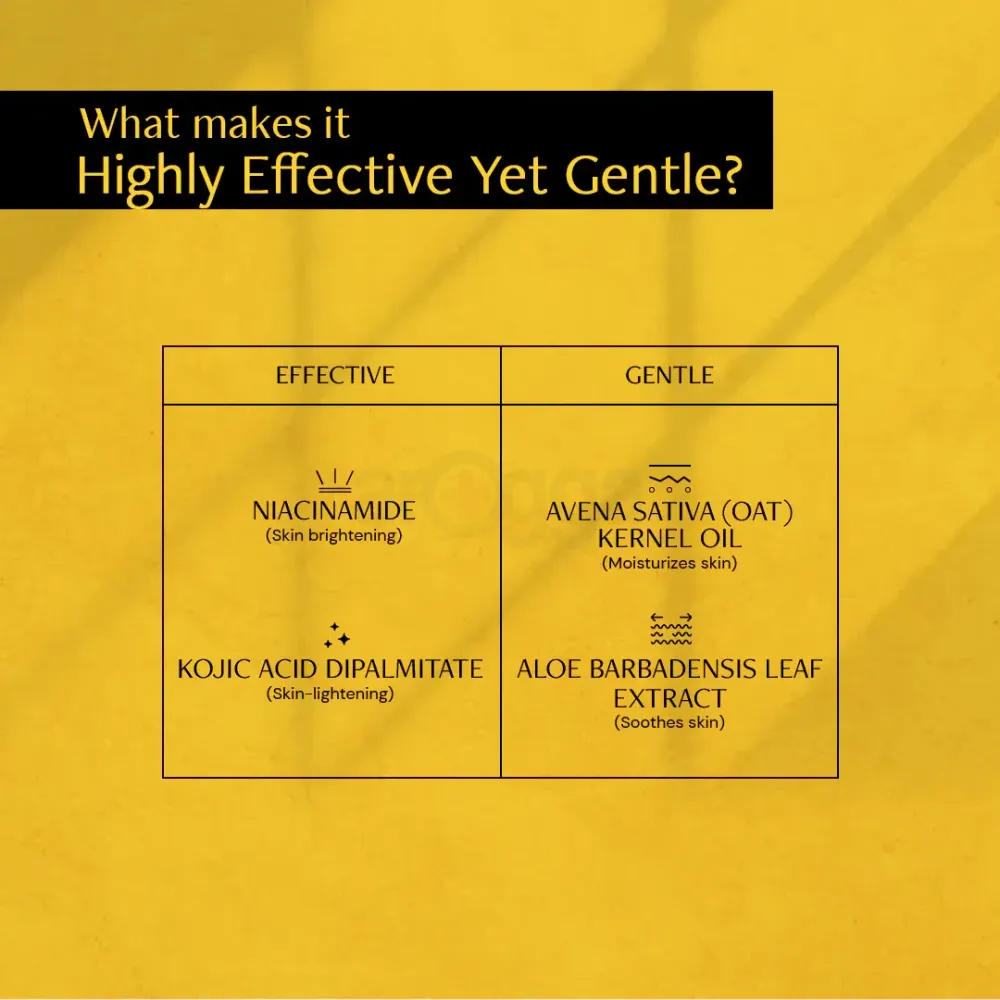 Deconstruct Niacinamide Brightening Moisturiser with 5% Niacinamide & 1% Kojic Acid Dipalmitate 50g  