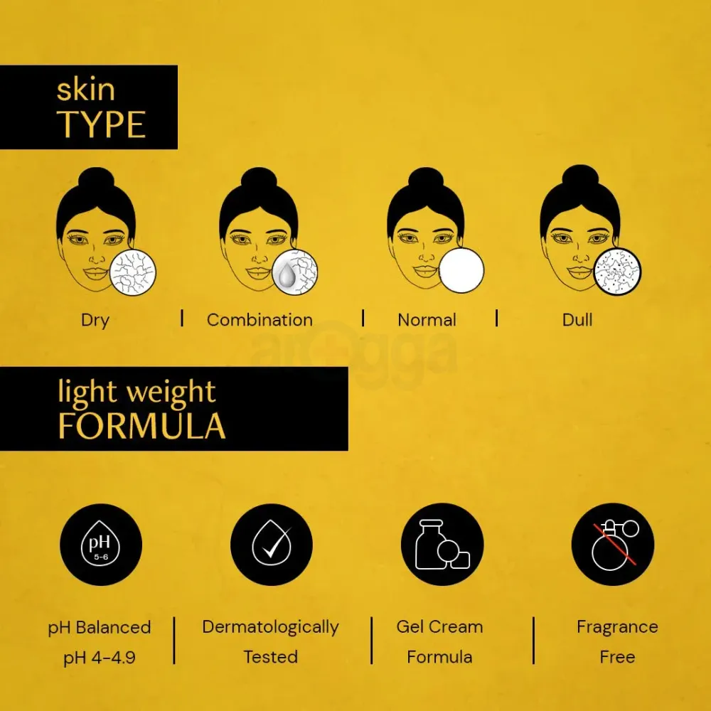 Deconstruct Niacinamide Brightening Moisturiser with 5% Niacinamide & 1% Kojic Acid Dipalmitate 50g  