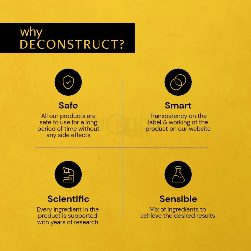 Deconstruct Niacinamide Brightening Moisturiser with 5% Niacinamide & 1% Kojic Acid Dipalmitate  
