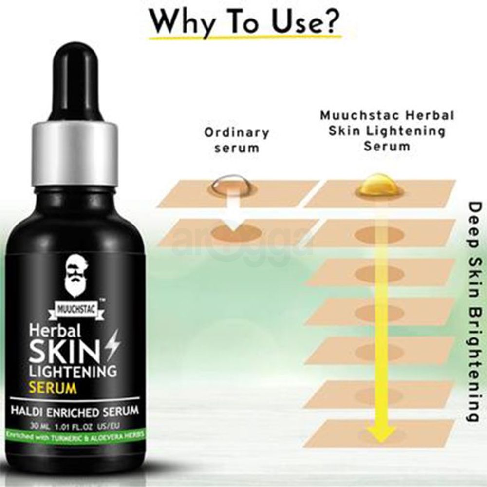 Muuchstac Herbal Skin Lightning Serum for All Skin Types  