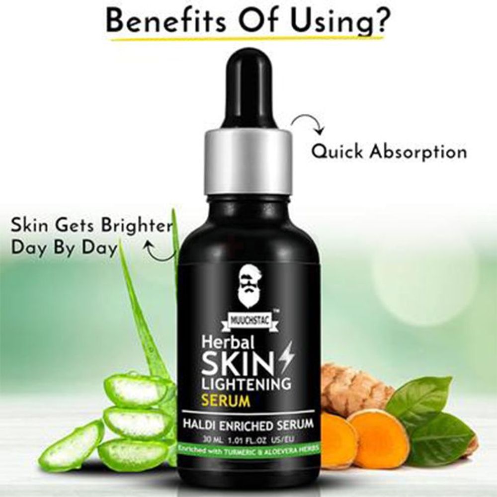 Muuchstac Herbal Skin Lightning Serum for All Skin Types  