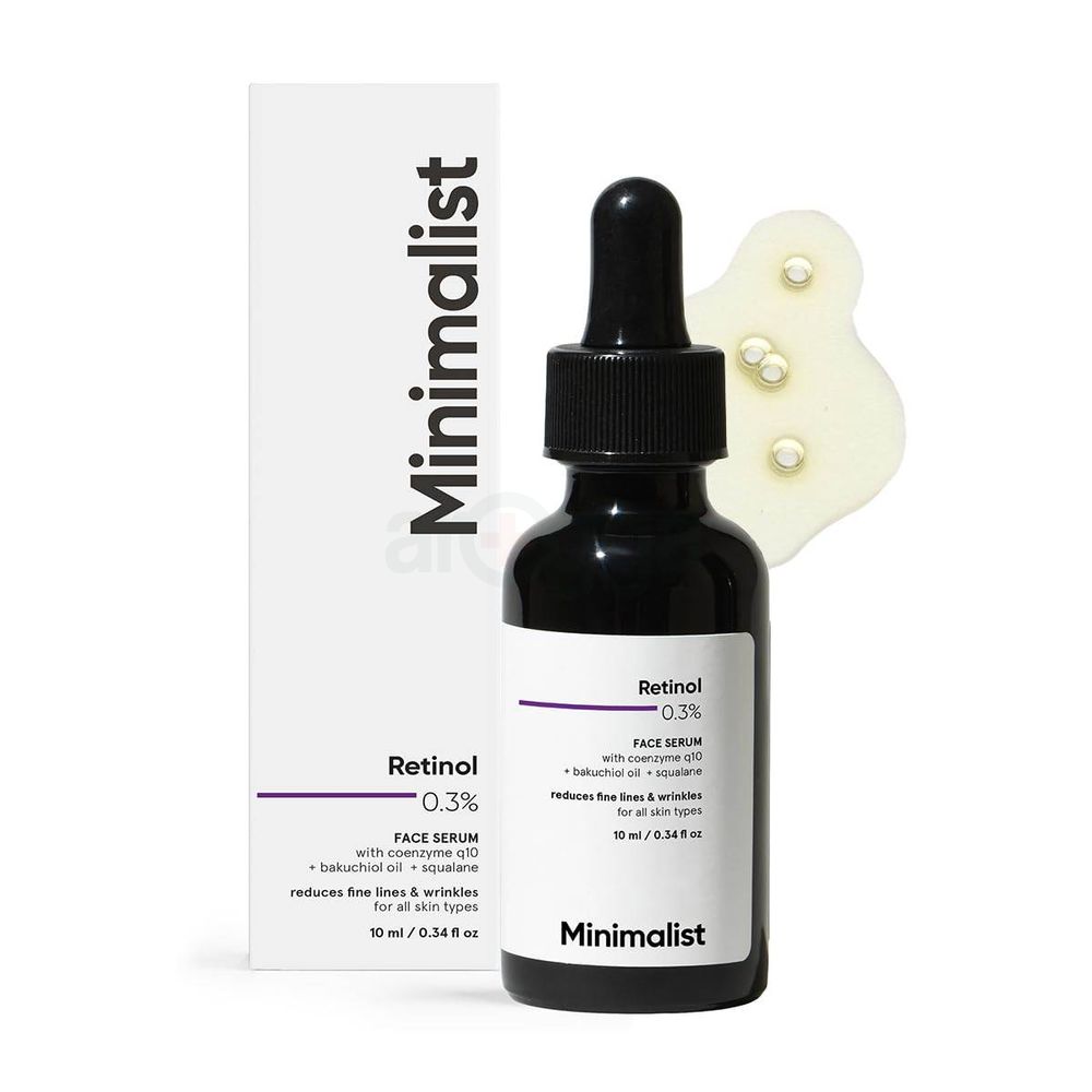Minimalist 0.3% Retinol Face Serum for All Skin Types 30ml  