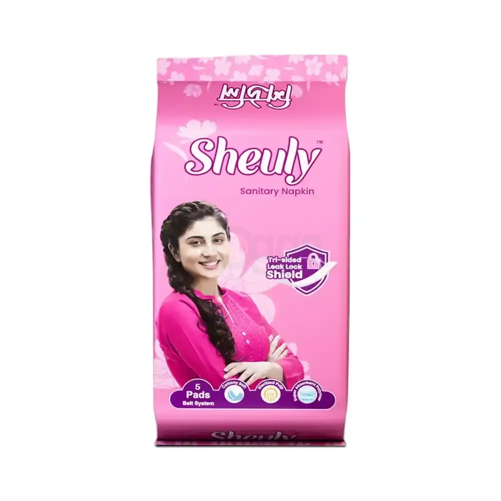 Sheuly Sanitary Napkin - Belt 5 pads  