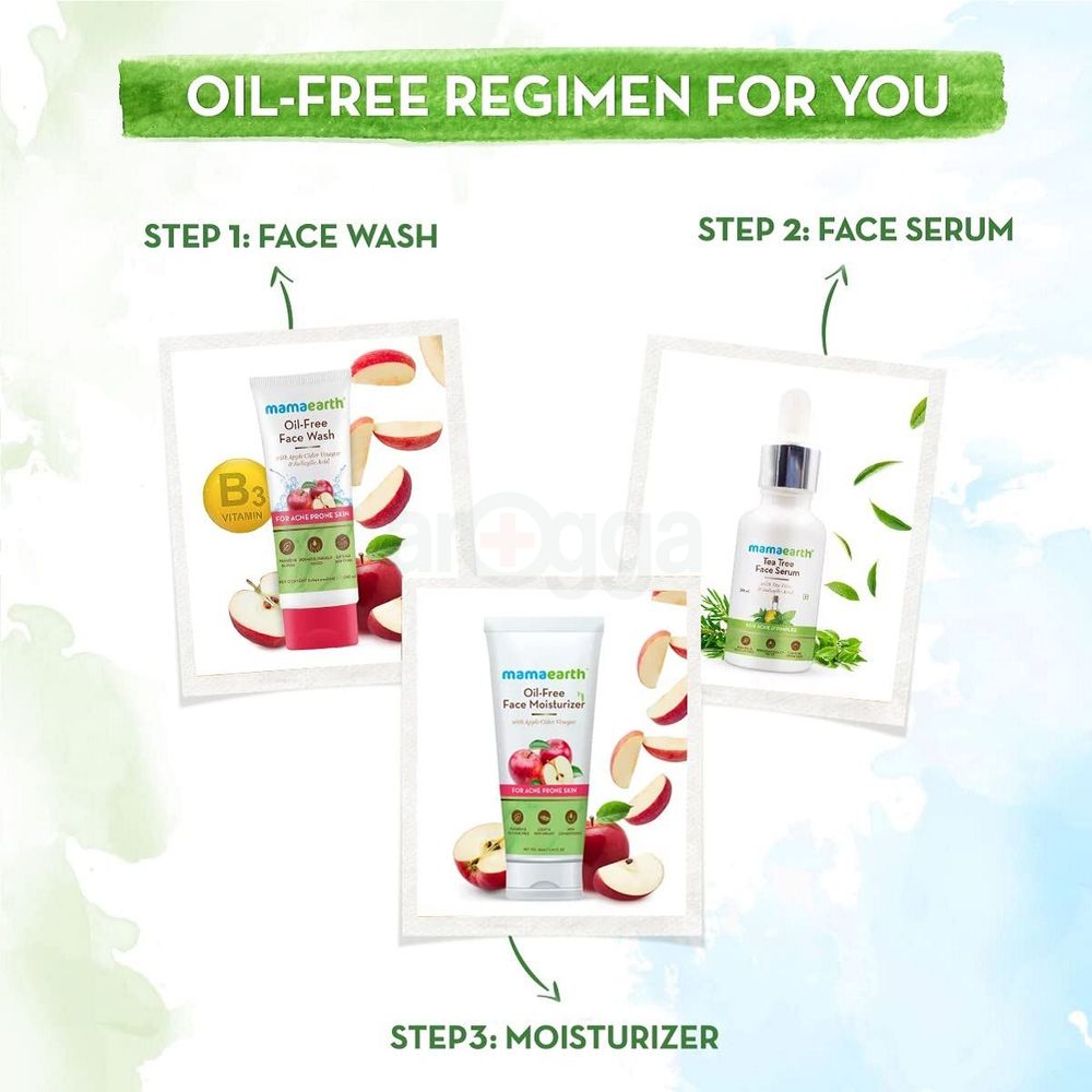 Mamaearth Oil Free Apple Cider Vinegar & Salicylic Acid Face Wash for Acne Prone Skin 100ml  
