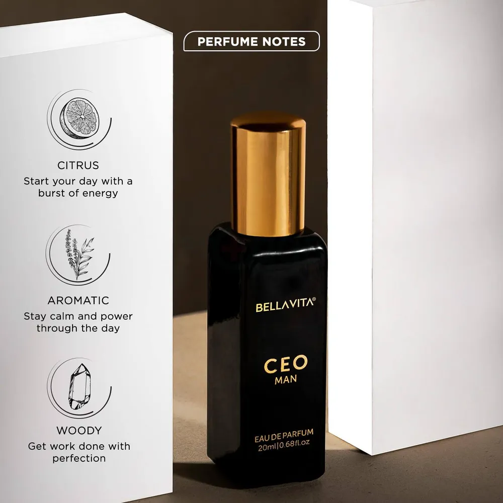 Bellavita Luxury Ceo Man EDP Perfume for Men 20ml  