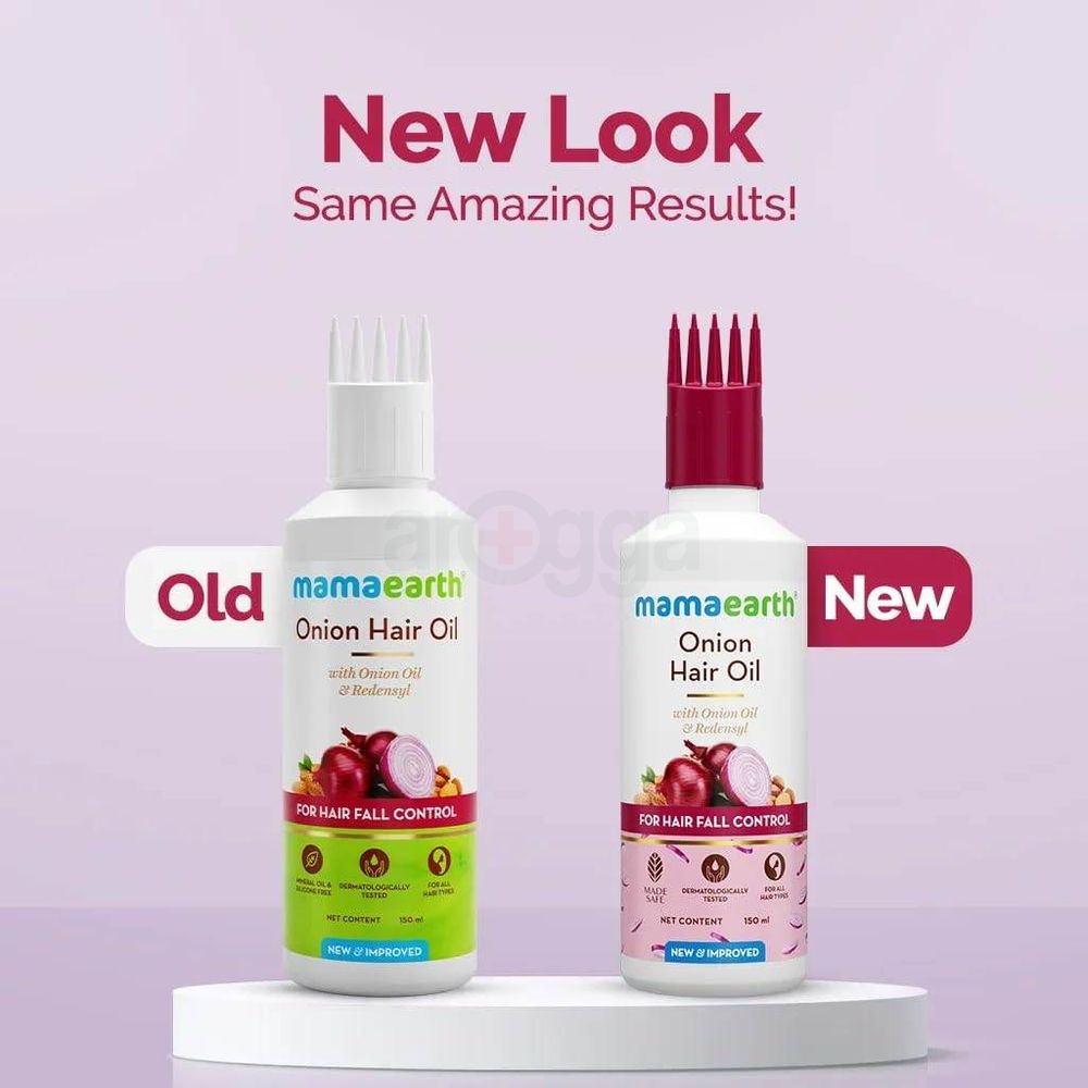 Mamaearth Onion Oil with Redensyl for Hair Fall Controll 250ml  
