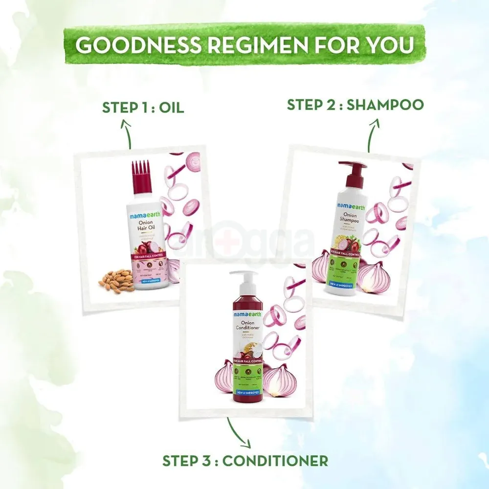 Mamaearth Onion Oil with Redensyl for Hair Fall Controll 250ml  