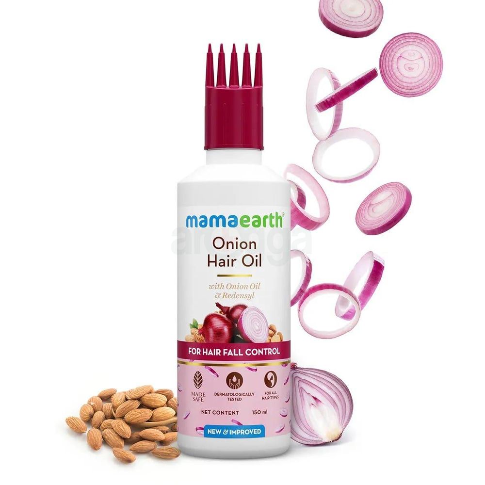 Mamaearth Onion Oil with Redensyl for Hair Fall Controll 250ml  