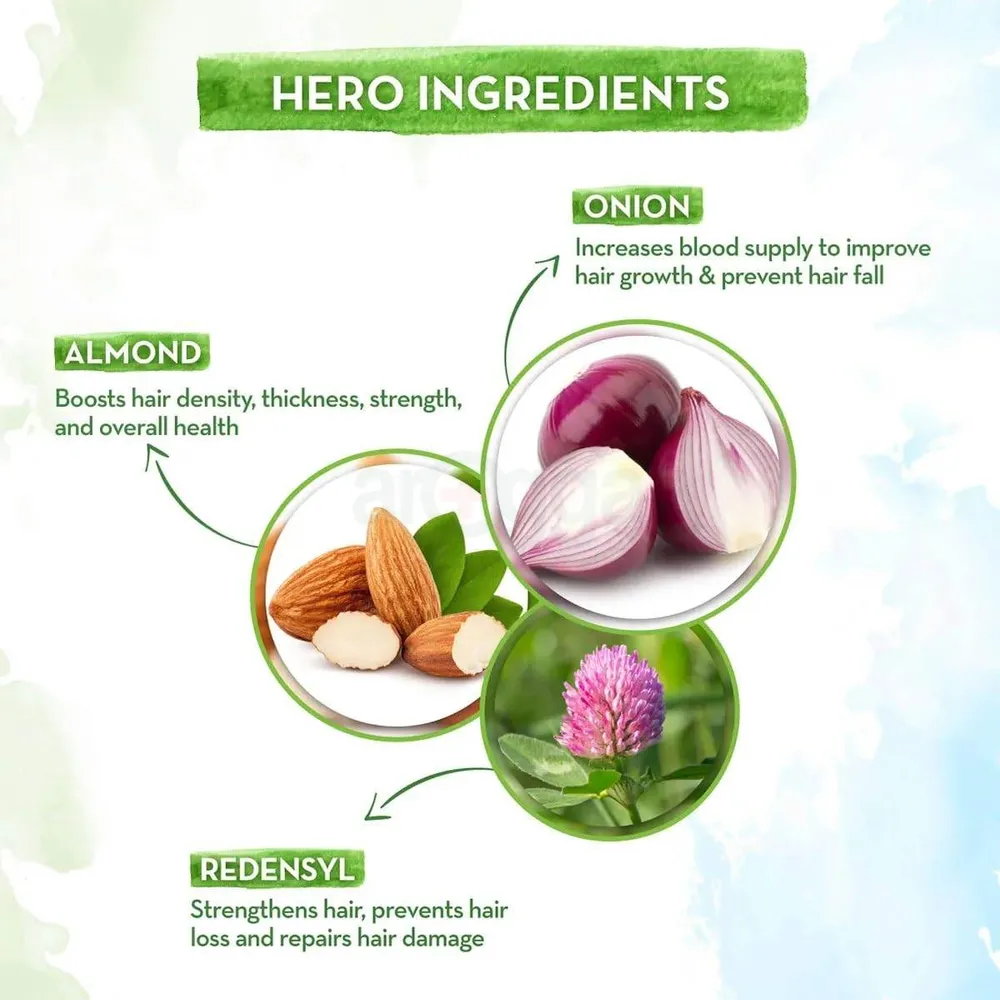 Mamaearth Onion Oil with Redensyl for Hair Fall Controll 250ml  