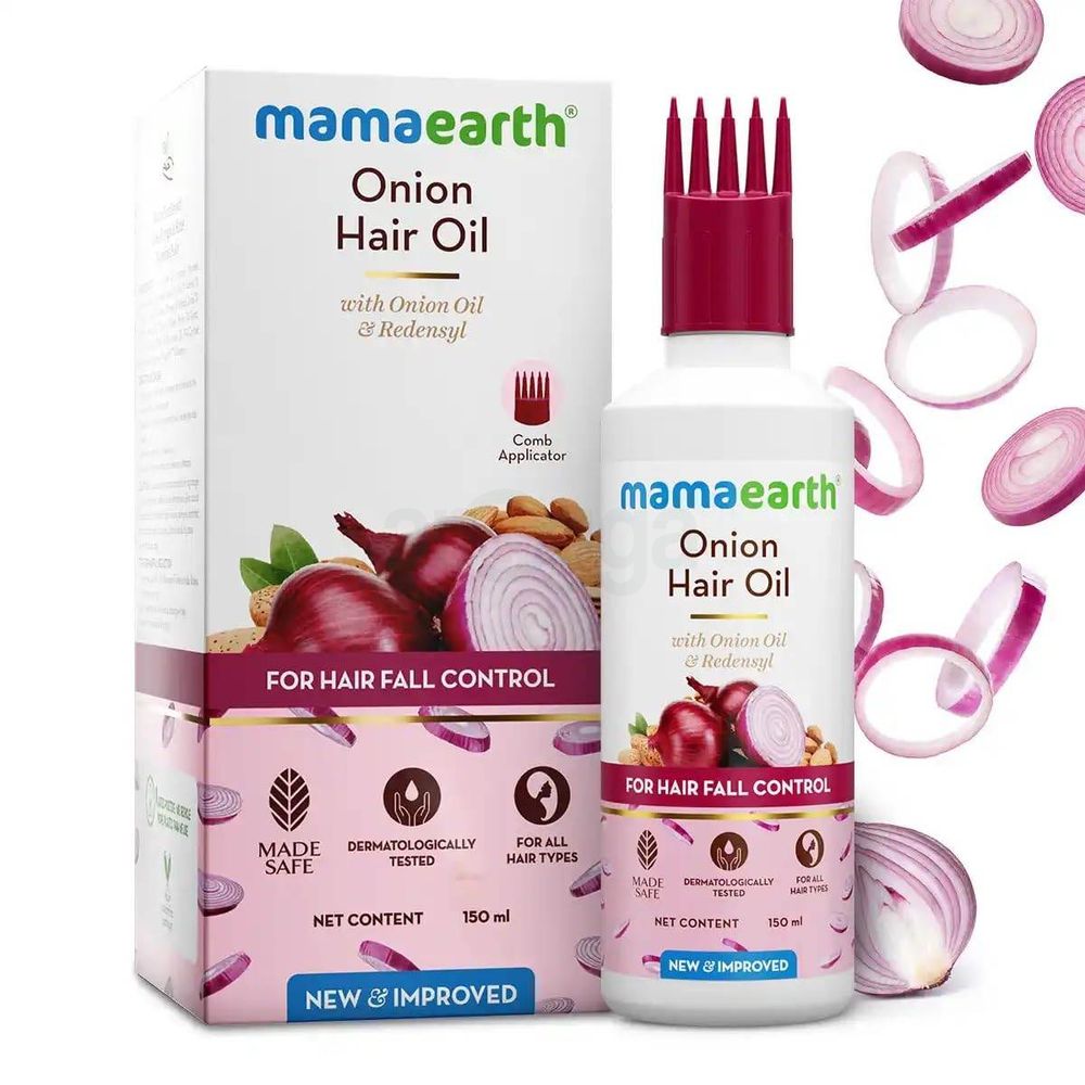 Mamaearth Onion Oil with Redensyl for Hair Fall Controll 250ml  