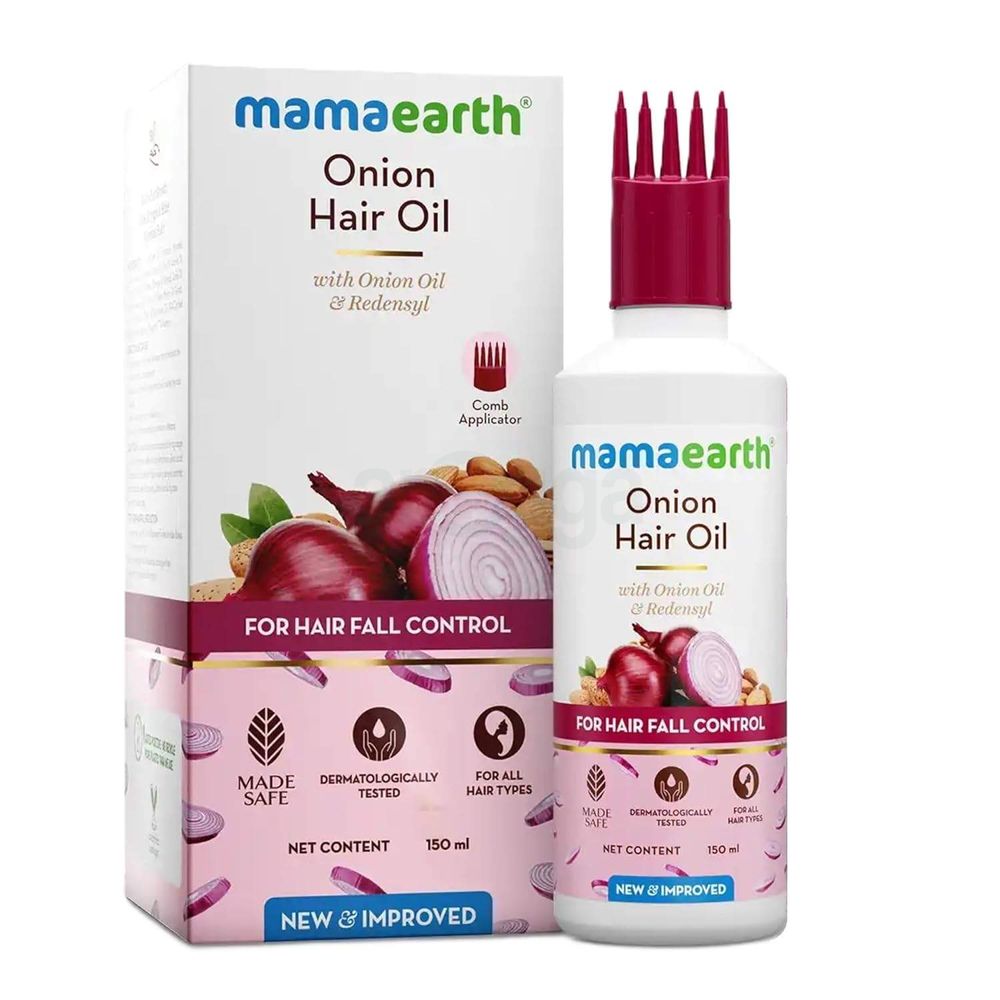 Mamaearth Onion Oil with Redensyl for Hair Fall Controll 250ml  