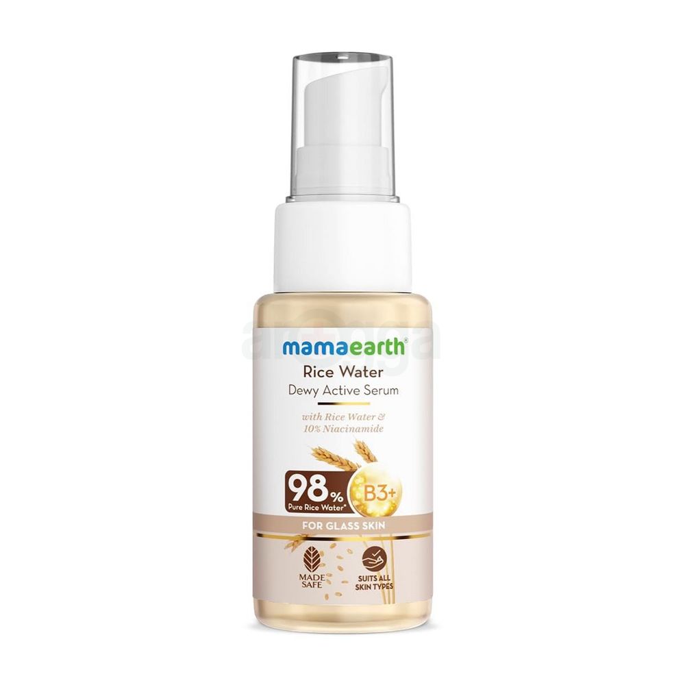 Mamaearth Rice Water Dewy Active Serum for Glass Skin 50ml  