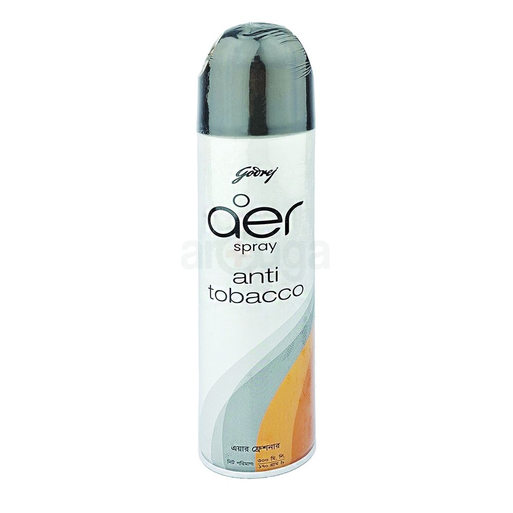 Godrej AER Spray Anti Tobacco Air Freshener 300ml  