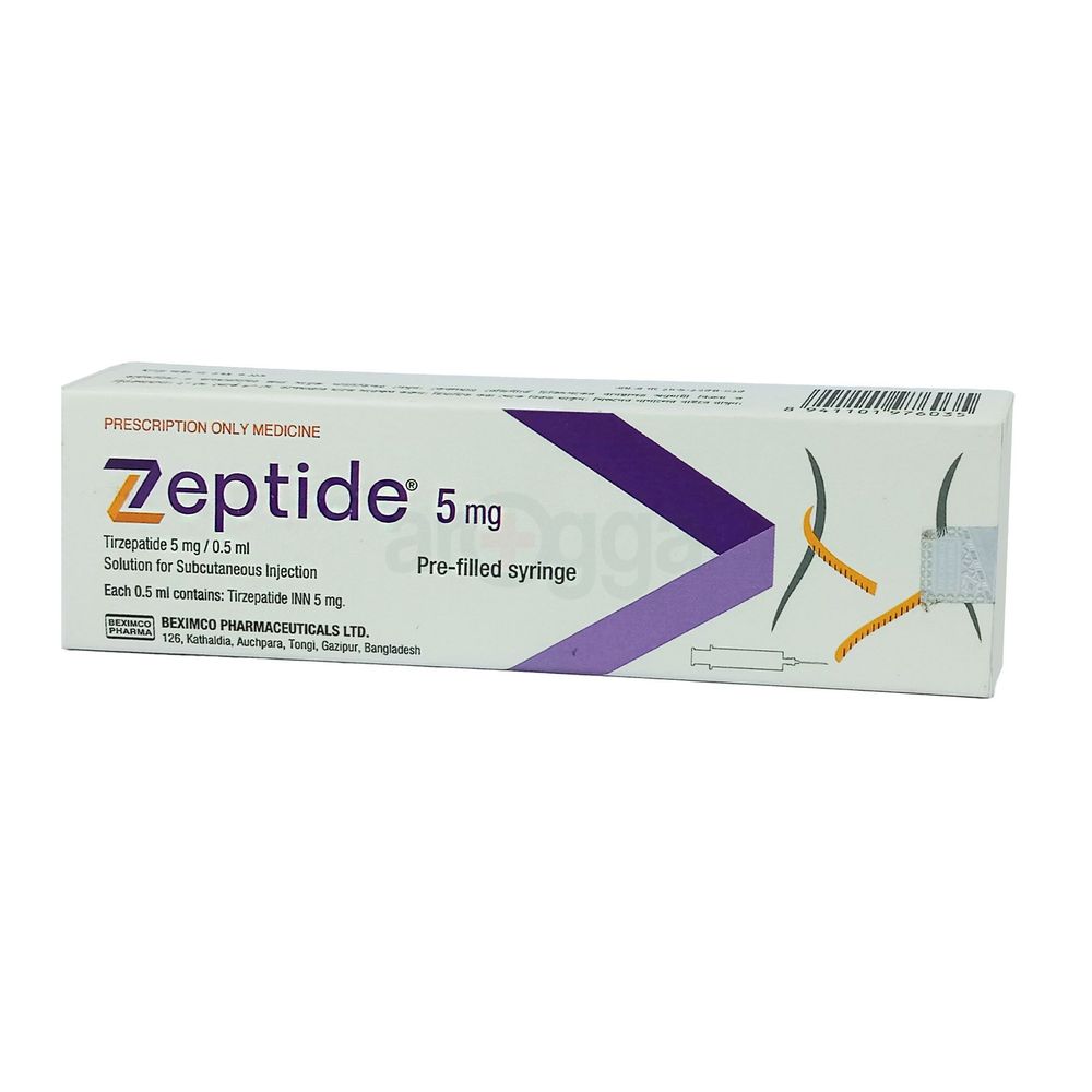 Zeptide 5 SC Injection 5mg/0.5ml injection
