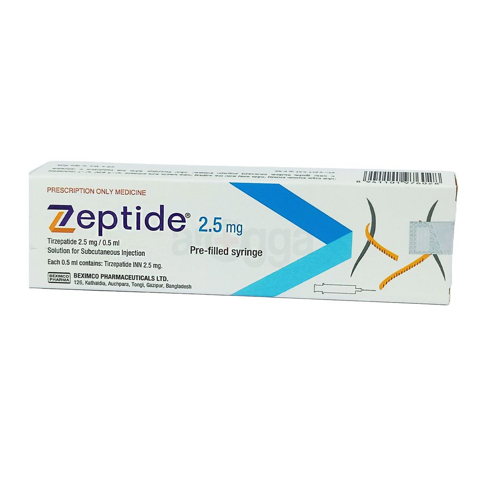 Zeptide 2.5 SC Injection 2.5mg/0.5ml injection