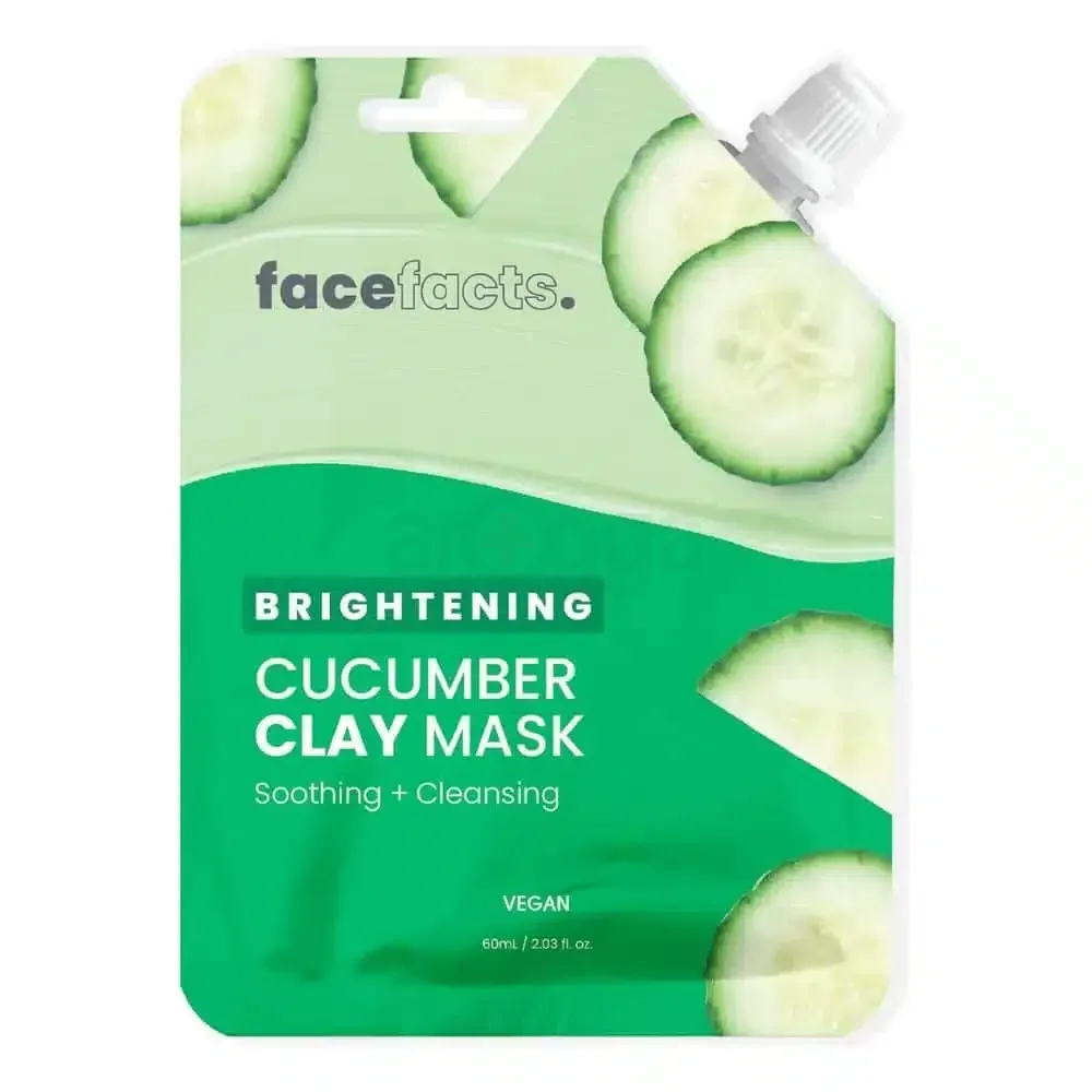 Face Facts Brightening Cucumber Clay Mask 60ml  