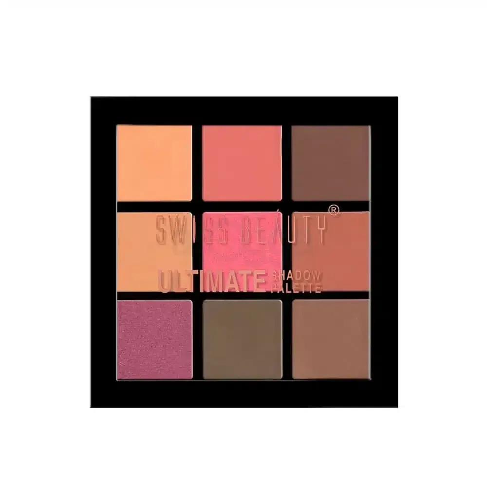 Swiss Beauty Ultimate 9 Color Eyeshadow Palette - 06  