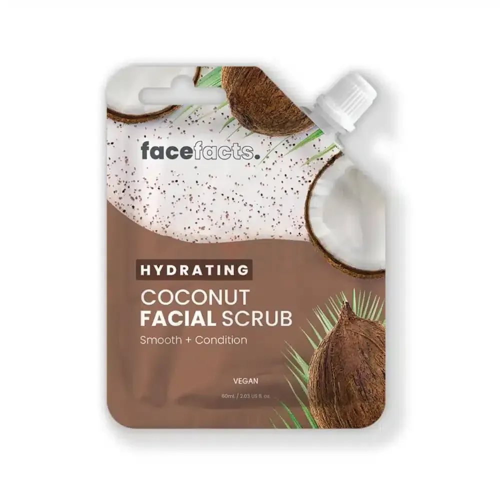 Face Facts Hydrating Coconut Facial Scrub - 60ml  