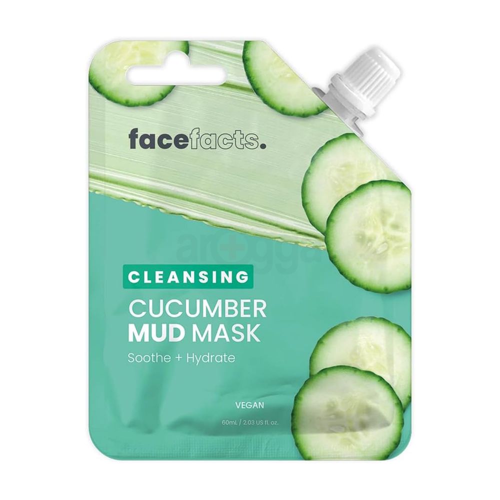 Face Facts Cleansing Cucumber Mud Mask - 60ml  