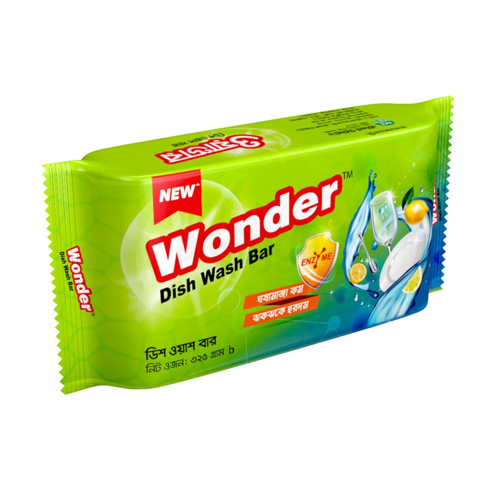 Wonder Dishwash Bar 325g  