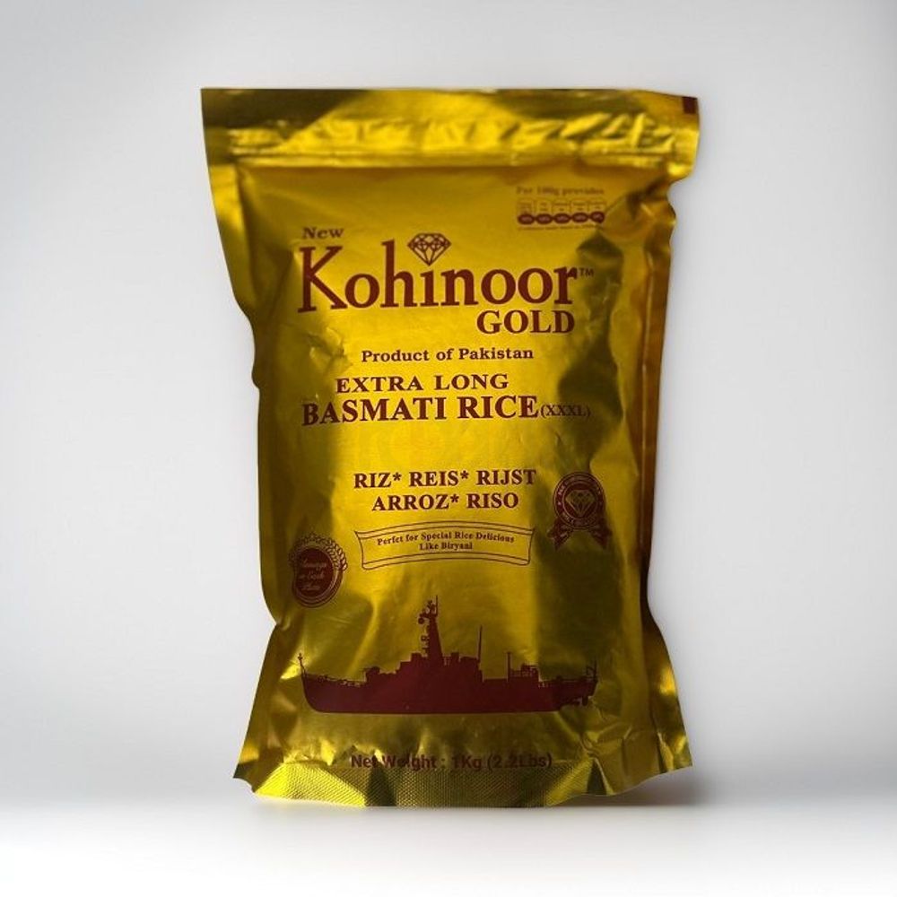 Kohinoor Gold Extra Long Bashmoti (বাসমতী চাল) 1kg  