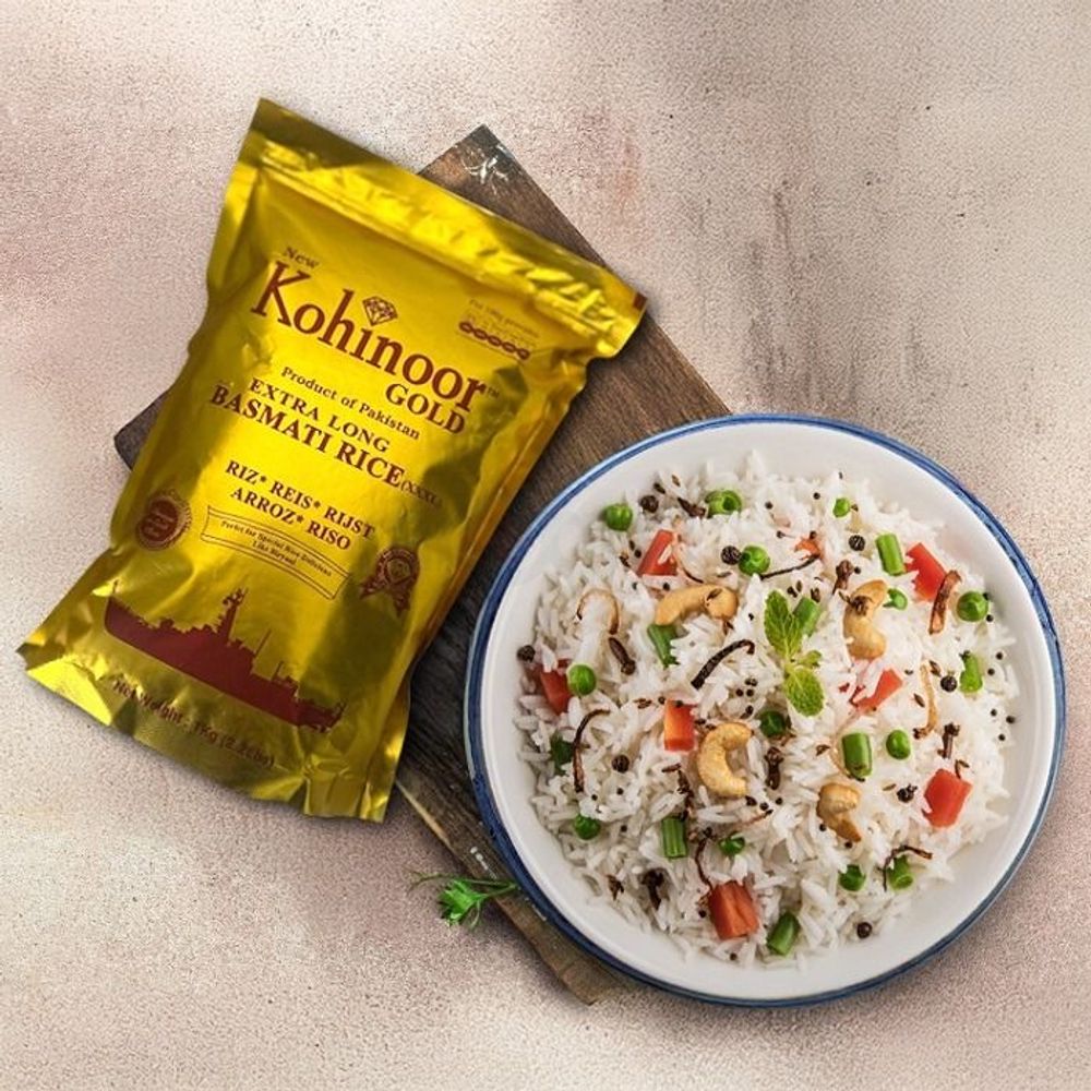 Kohinoor Gold Extra Long Bashmoti (বাসমতী চাল) 1kg  