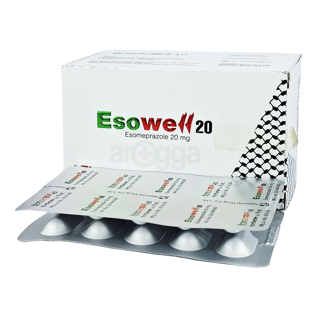 Esowell 20mg capsule