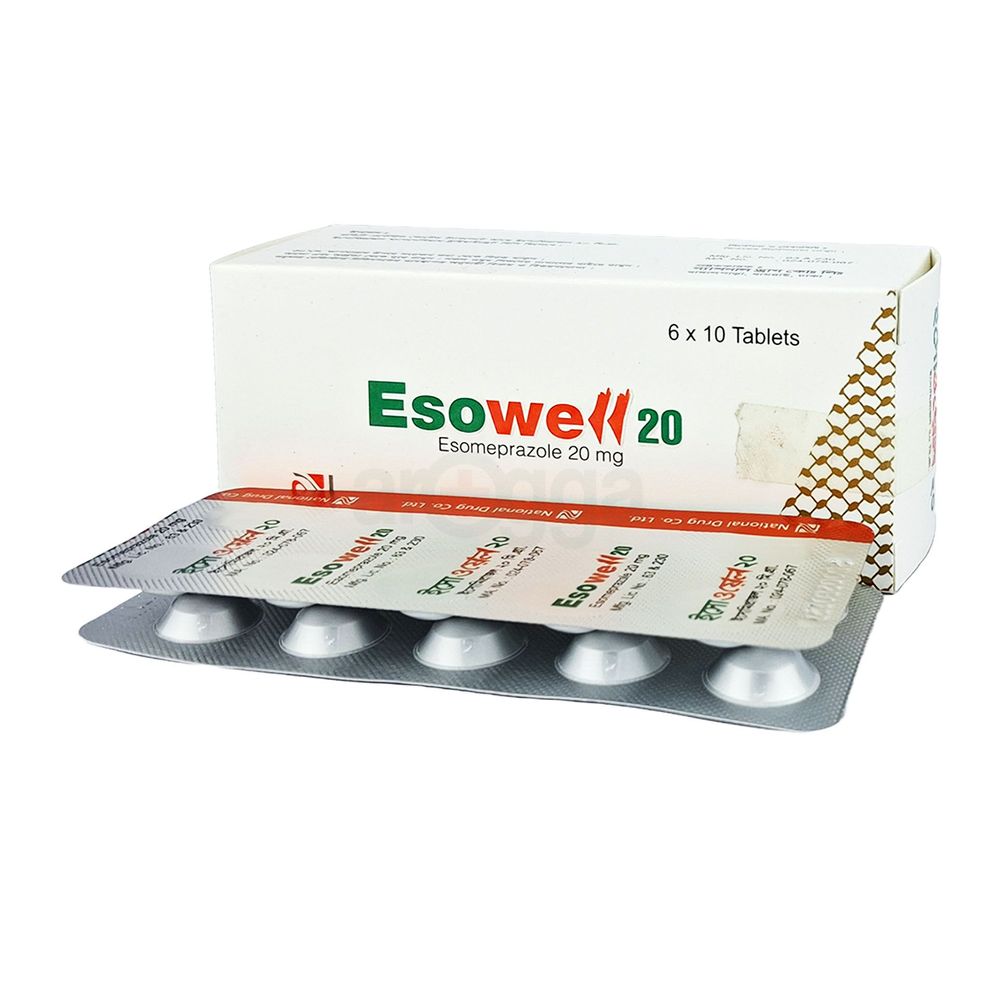 Esowell 20mg tablet