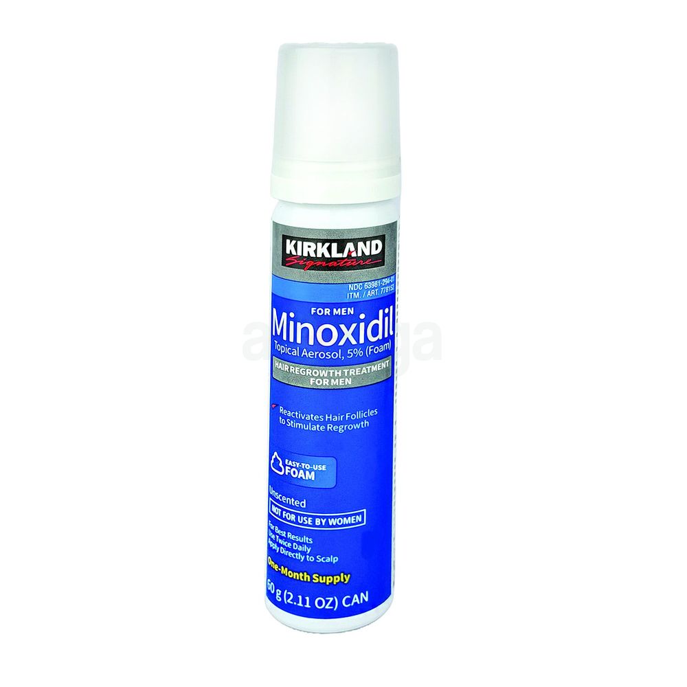 Kirkland Minoxidil 5% Topical Foam for Men 60g  