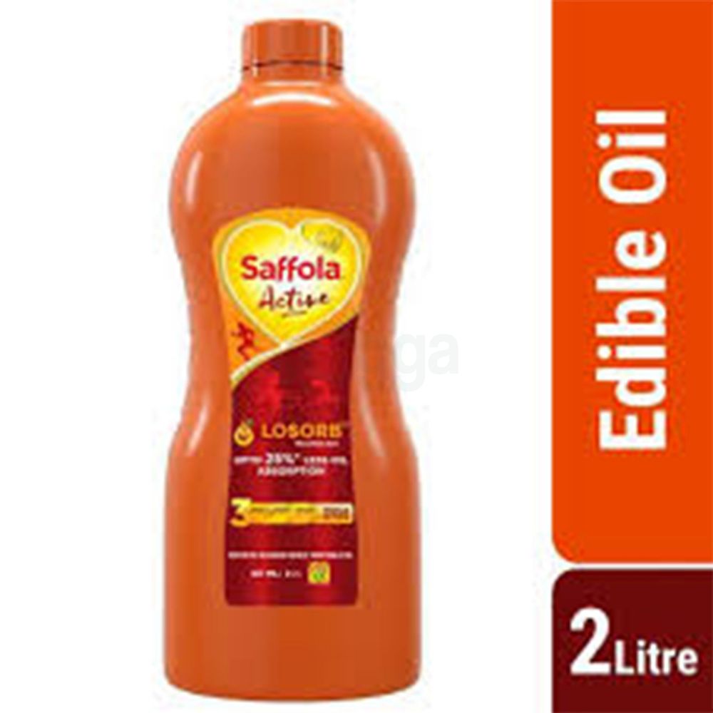 Saffola Active Plus Edible Oil 2 Liter  