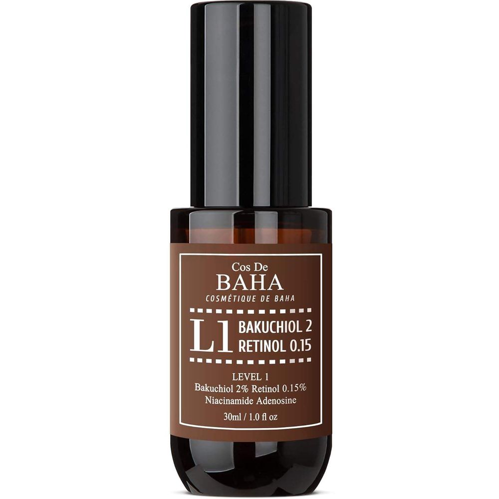 Cos De BAHA L3 Serum with Level 3 Bakuchiol 2% and Retinol 1.0%  