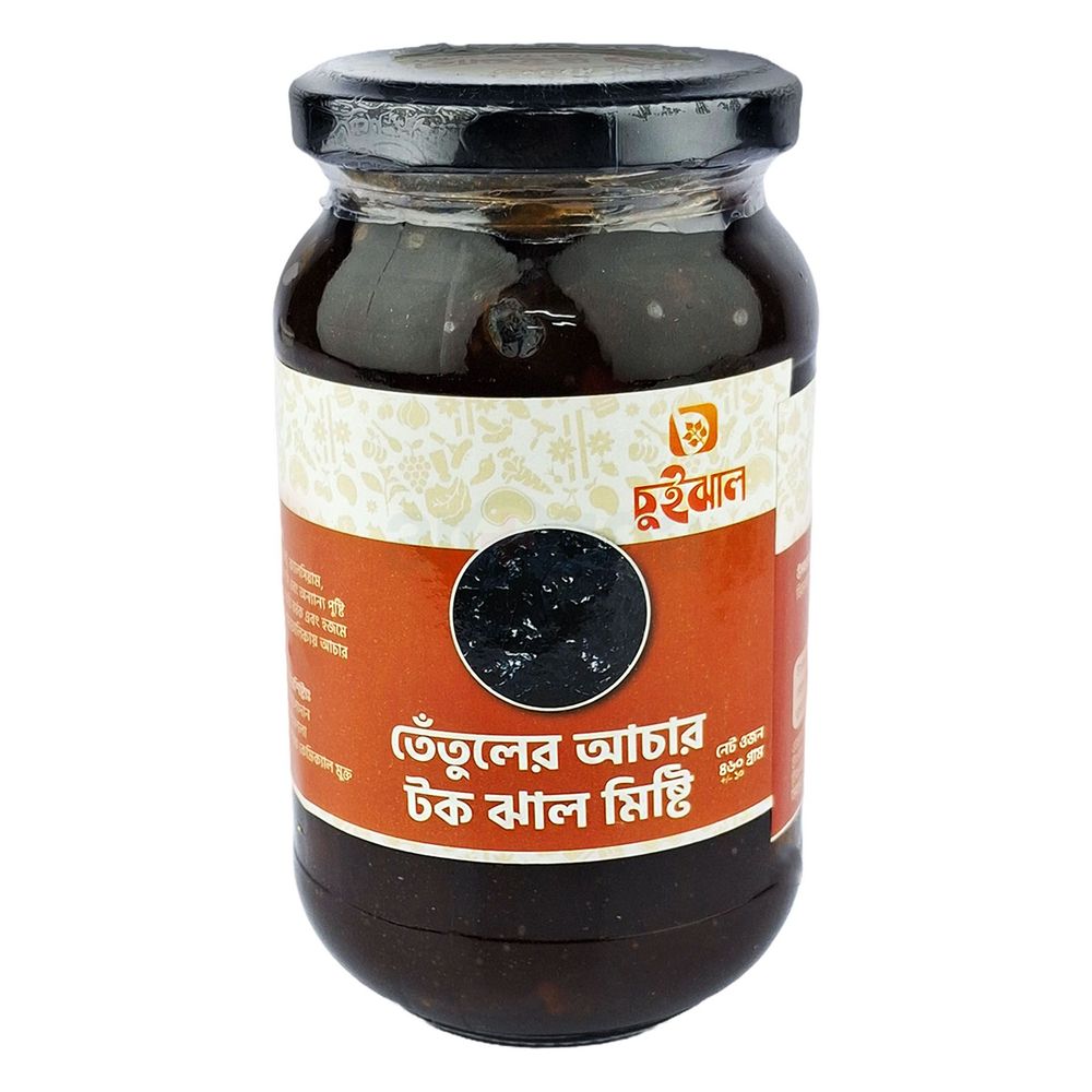 Chuijhal Tetuler Tok Jhal Mishti Achar (Tamarind Pickle) 460g  
