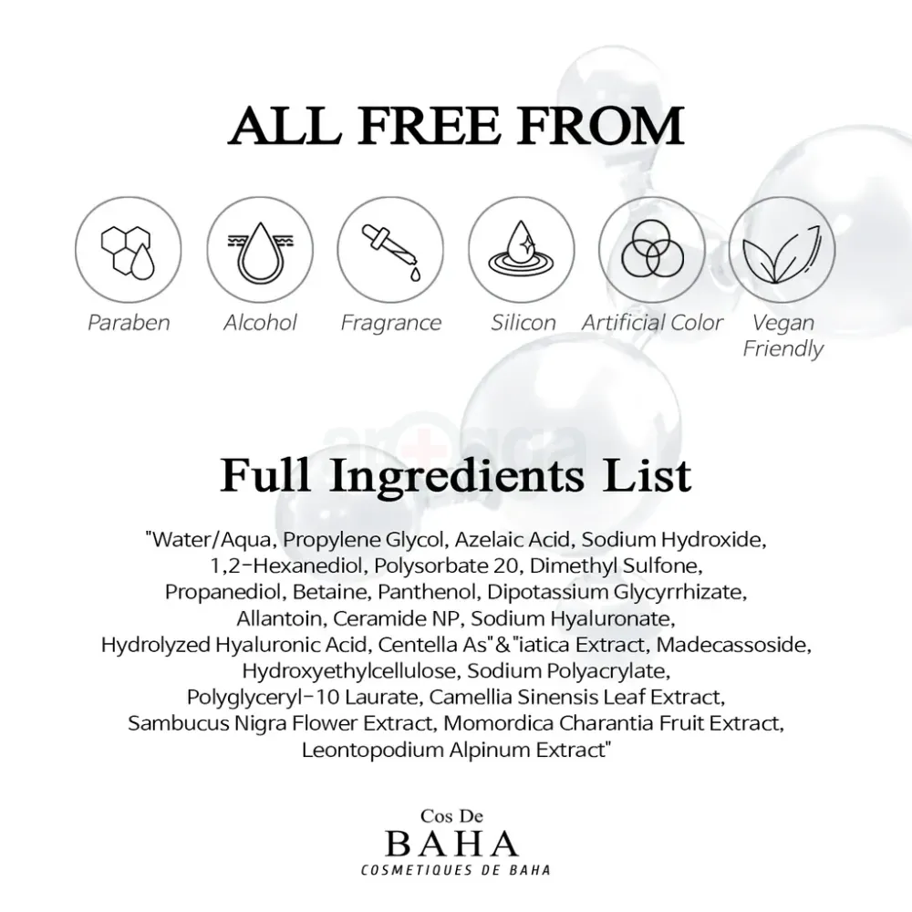 Cos De BAHA AZ15 Azelaic Acid 15% MSM Serum  