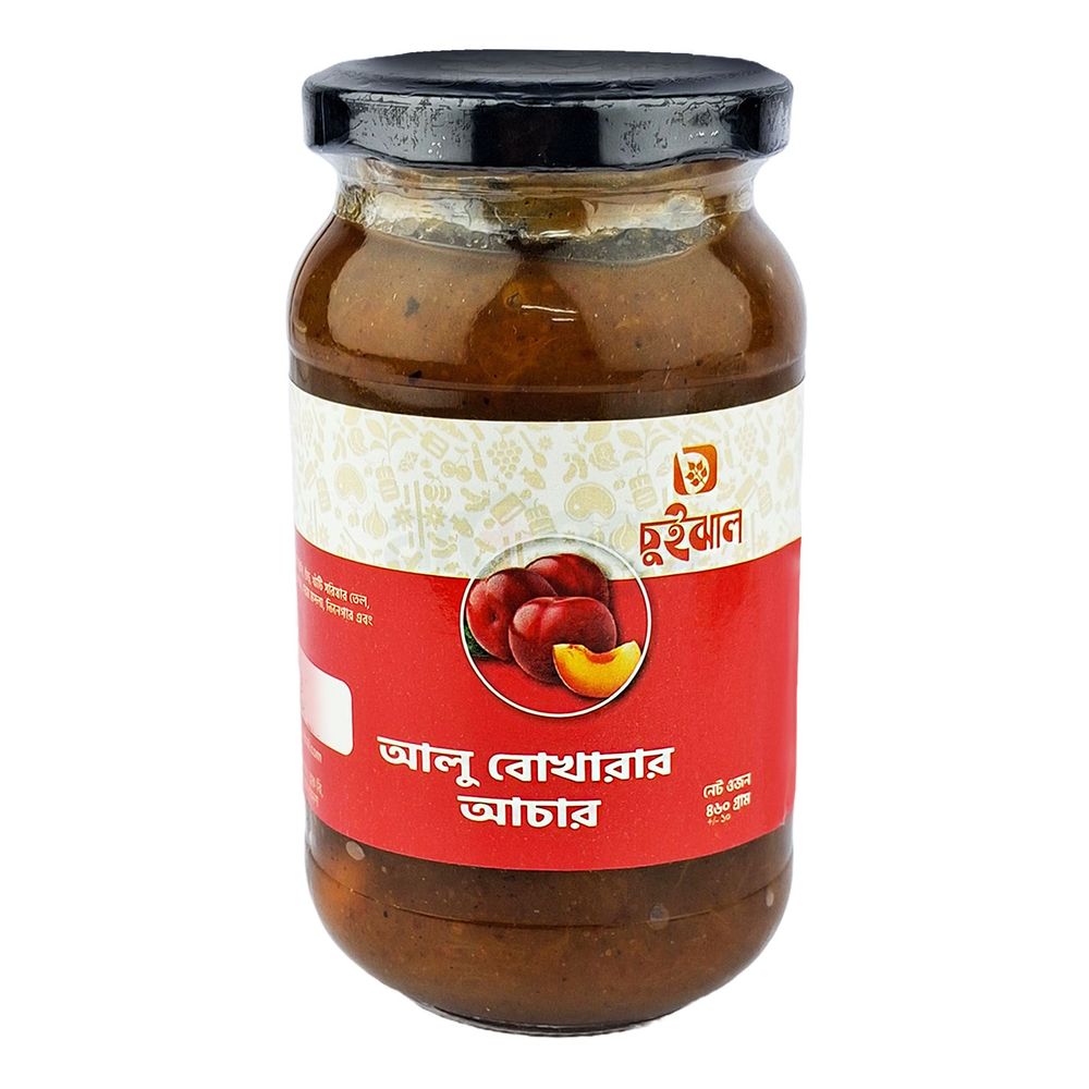 Chuijhal Aloo Bokharar Achar (Dried Plum Pickle) 460g  