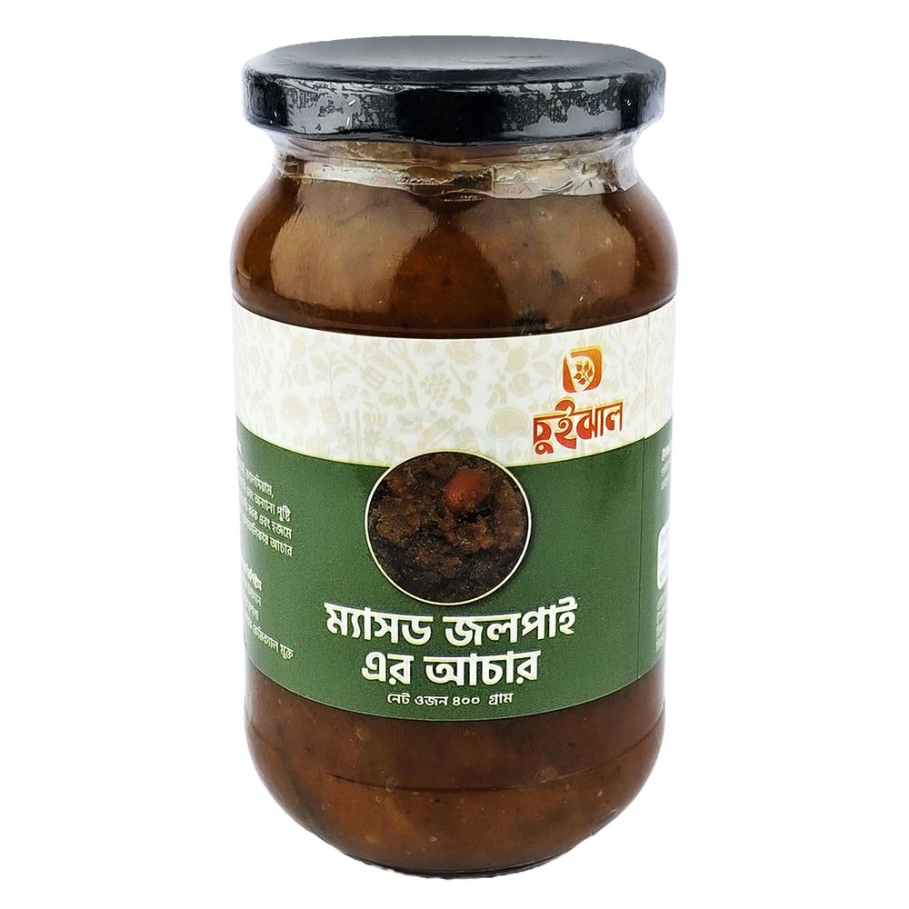 Chuijhal Mashed Jolpai Achar (Mashed Olive Pickle) 400g  