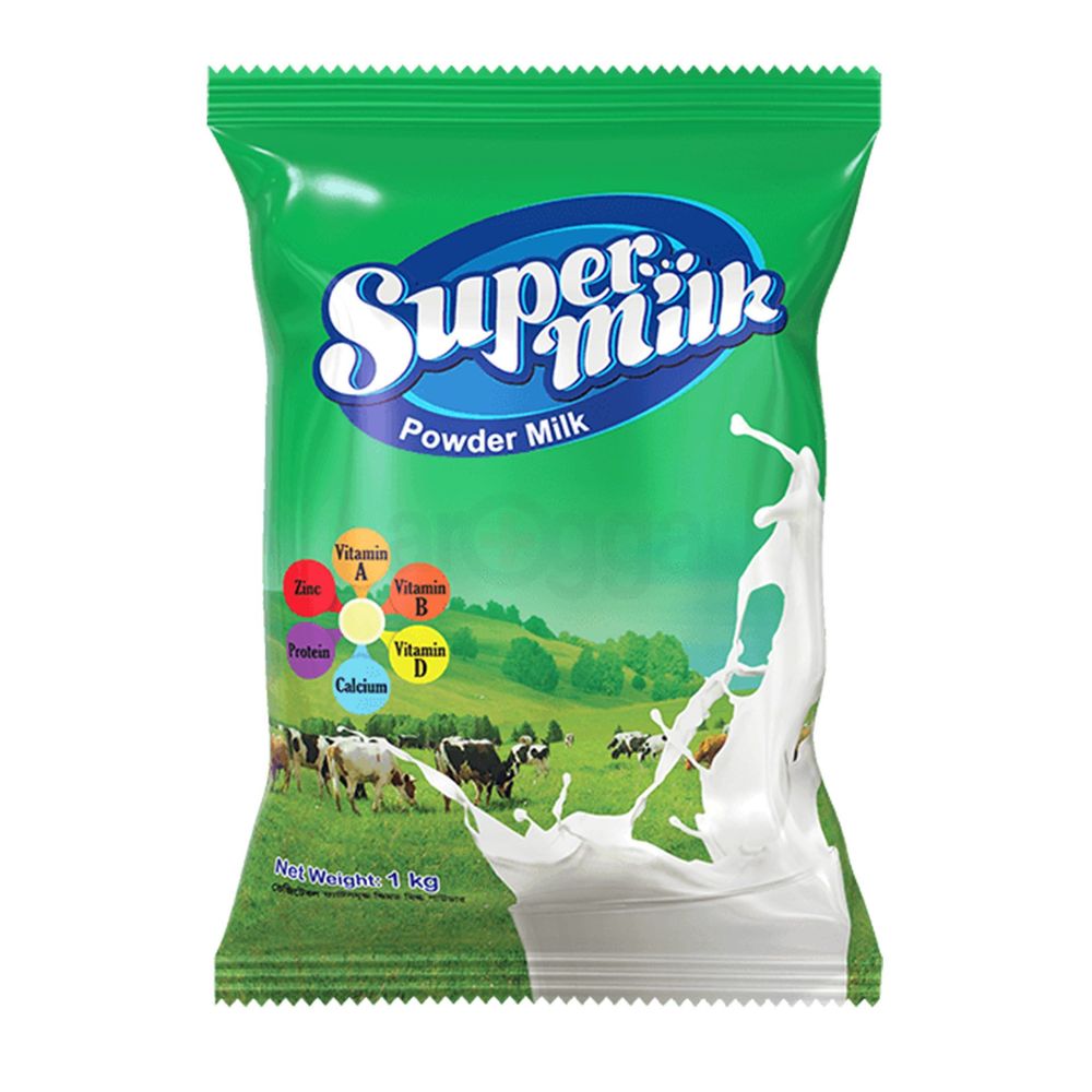 Supermilk Full Cream Milk Powder 1kg Arogga Ltd