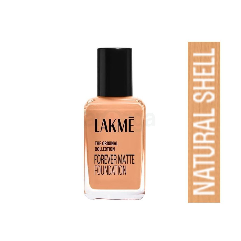 Lakme Forever Matte Foundation- Natural Shell  