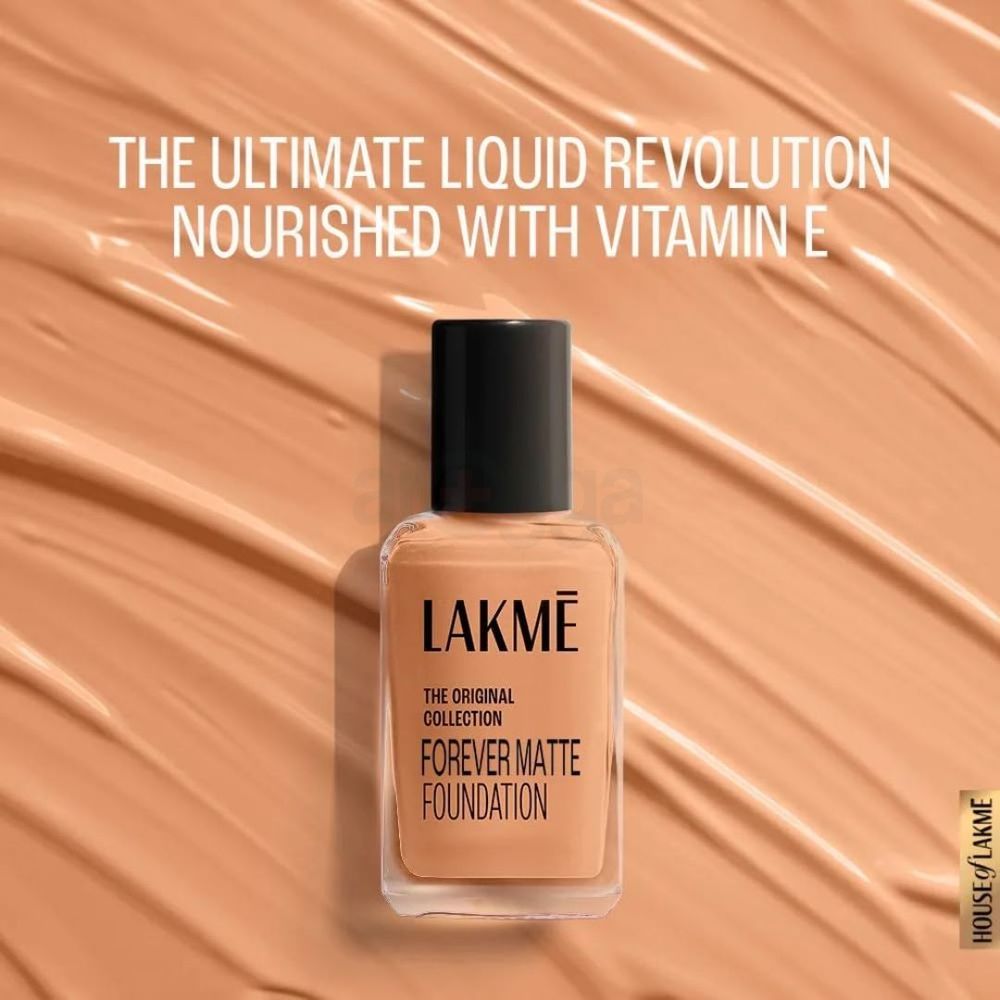 Lakme Forever Matte Foundation- Natural Shell  