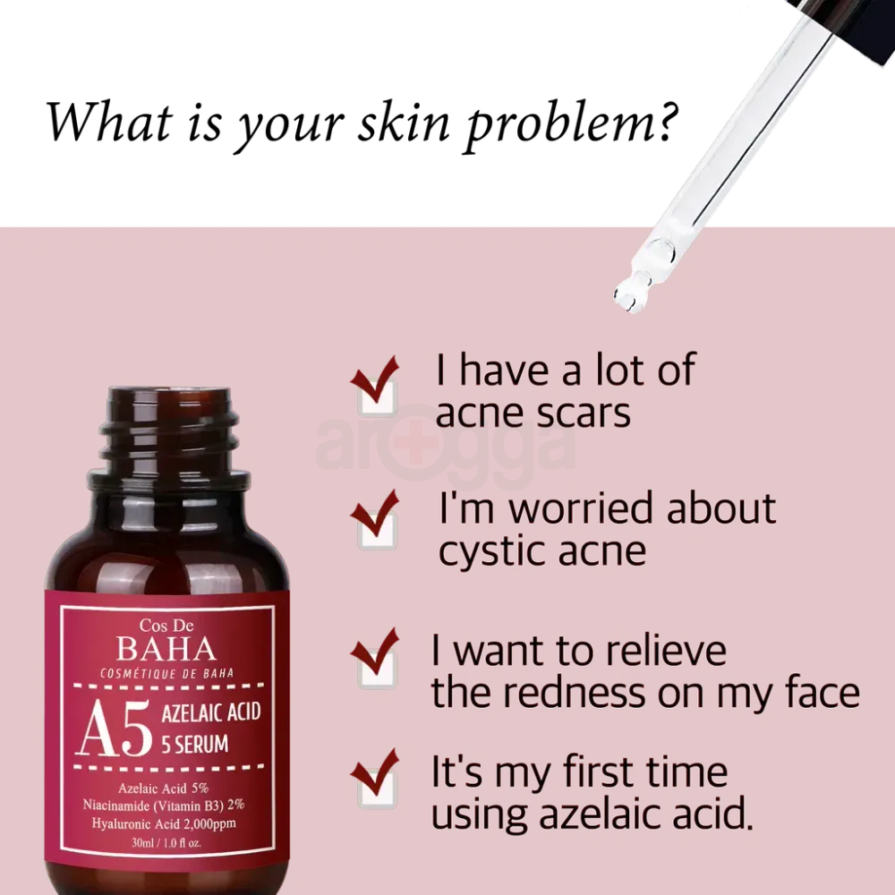 Cos De BAHA A5 Azelaic Acid 5 Serum  