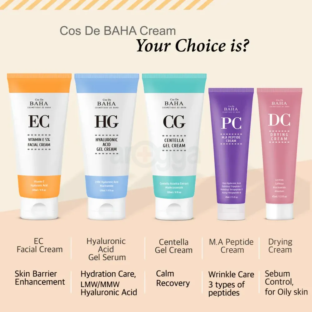 Cos De BAHA Vitamin E 5% Facial Cream  