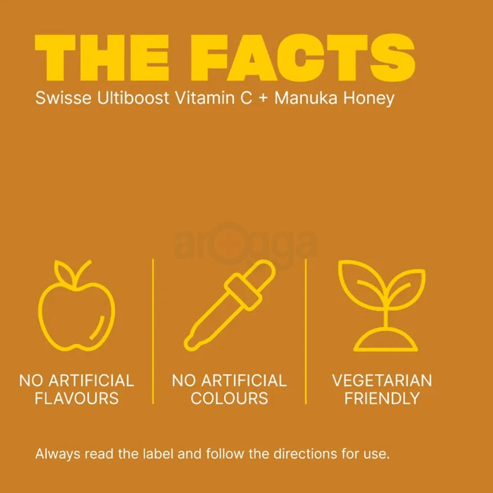 Swisse Ultiboost Vitamin C + Manuka Honey  