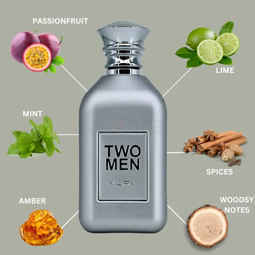 Vurv Two Men Eau De Parfum for Men  