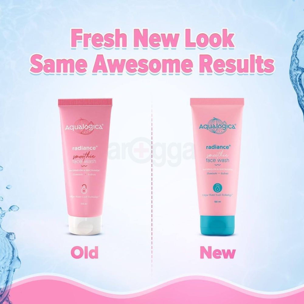 Aqualogica Radiance Smoothie Face Wash with Watermelon & Niacinamide  
