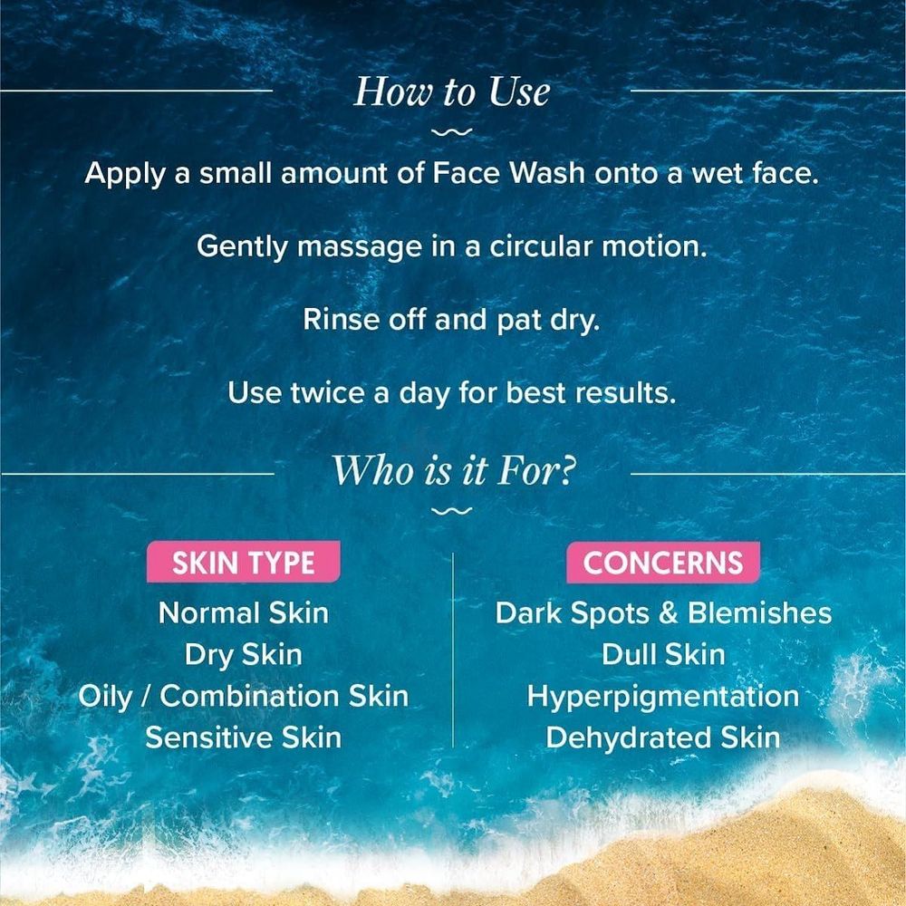 Aqualogica Radiance Smoothie Face Wash with Watermelon & Niacinamide  