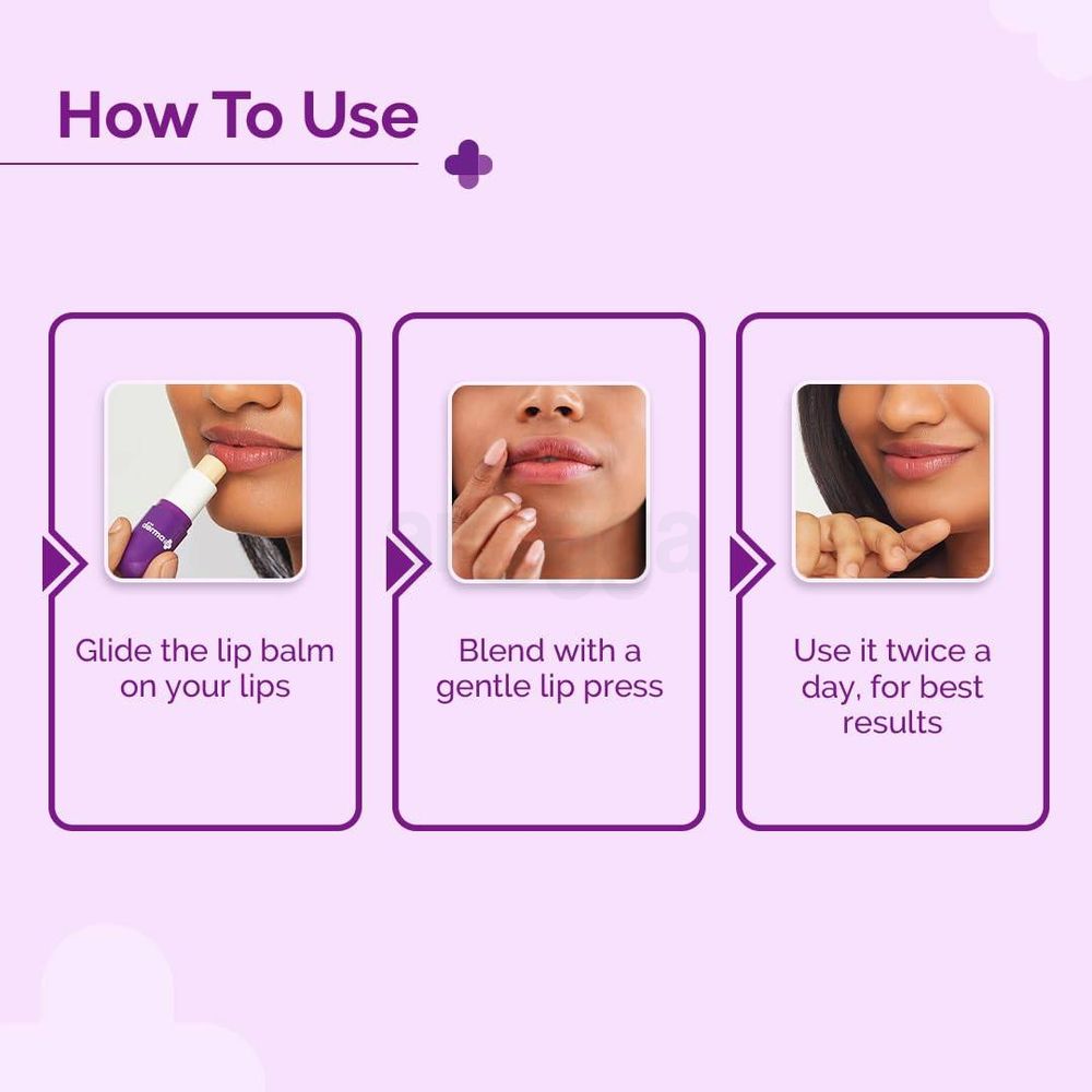 The Derma Co 1% Vitamin C Brightening Lip Balm for Dark & Pigmented Lips  